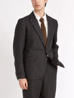 Black Arnold Wyndhams Suit 14 Black Arnold Wyndhams Suit -Men's Fashion-Oliver Spencer ModelOSMJ363WyndhamsJacketARN01BLKArnoldBlack1copy