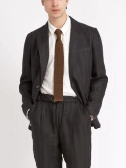 Wyndhams Jacket Arnold Black -Men's Fashion-Oliver Spencer ModelOSMJ363WyndhamsJacketARN01BLKArnoldBlack7copy