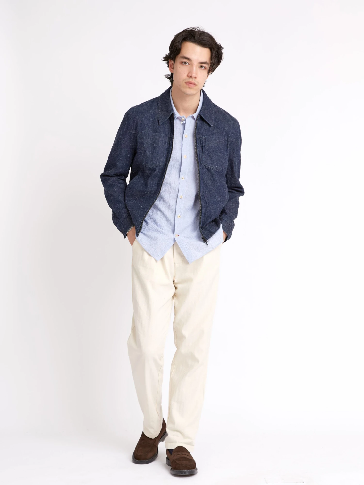 Norton Jacket Burnham Denim Indigo Blue 4 Norton Jacket Burnham Denim Indigo Blue - Image 2