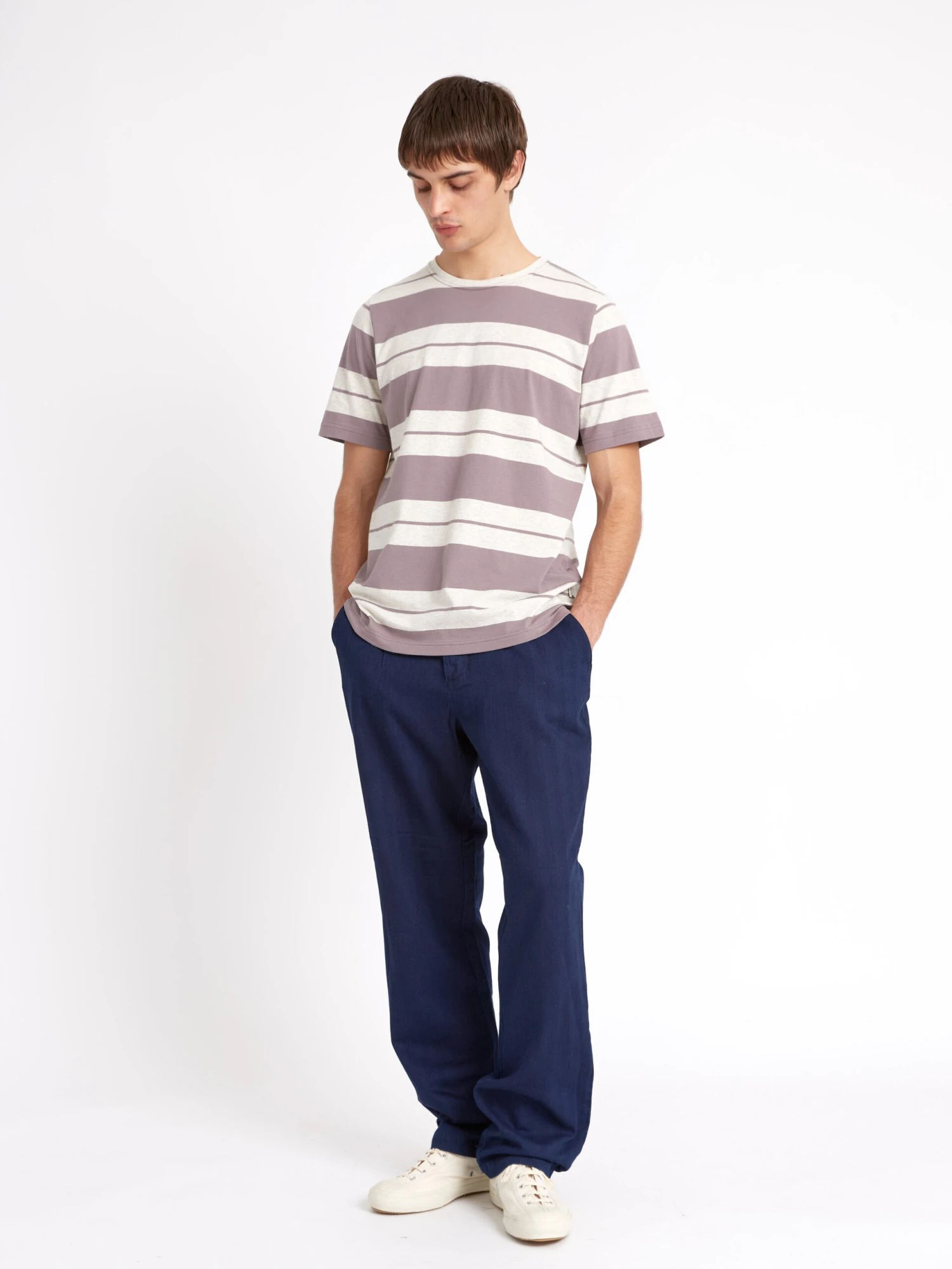 Conduit T-Shirt Brayford Mauve 4 Conduit T-Shirt Brayford Mauve - Image 2