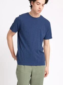 Conduit T-Shirt Hawley Blue 12 Conduit T-Shirt Hawley Blue -Men's Fashion-Oliver Spencer ModelOSMK580ConduitTShirtHAW01BLUHawleyBlue16copy Softness
