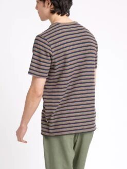 Oli's T-Shirt Braemar Mauve -Men's Fashion-Oliver Spencer ModelOSMK603OlisTShirtBRA01MAUBraemarMauve19copy Softness