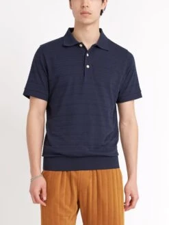 Weston Jersey Shorts Haywood Ochre -Men's Fashion-Oliver Spencer ModelOSMK627WestonJerseyShortsHaywardOchre9copy