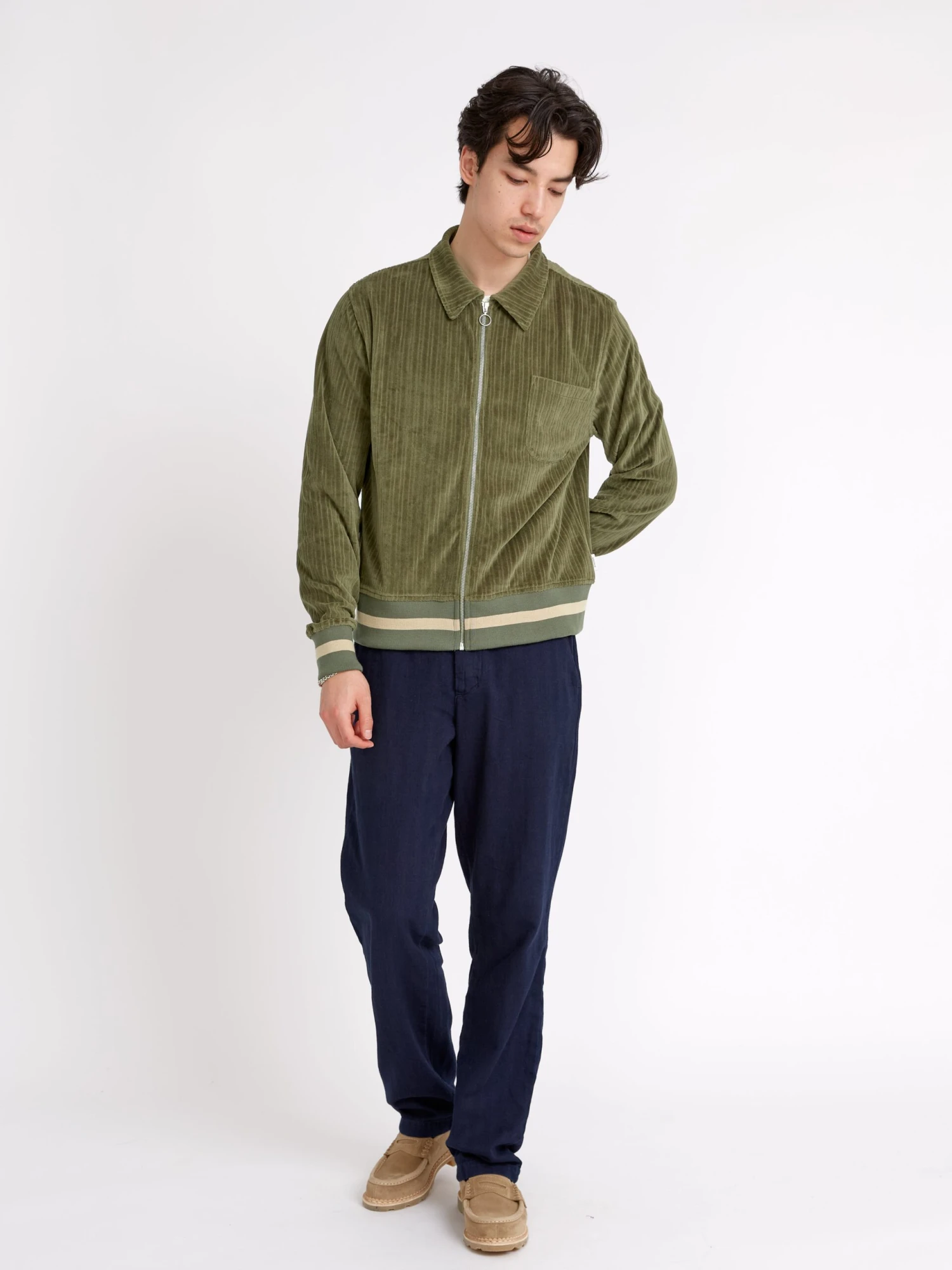 Bradstone Jersey Jacket Willow Green 4 Bradstone Jersey Jacket Willow Green - Image 2