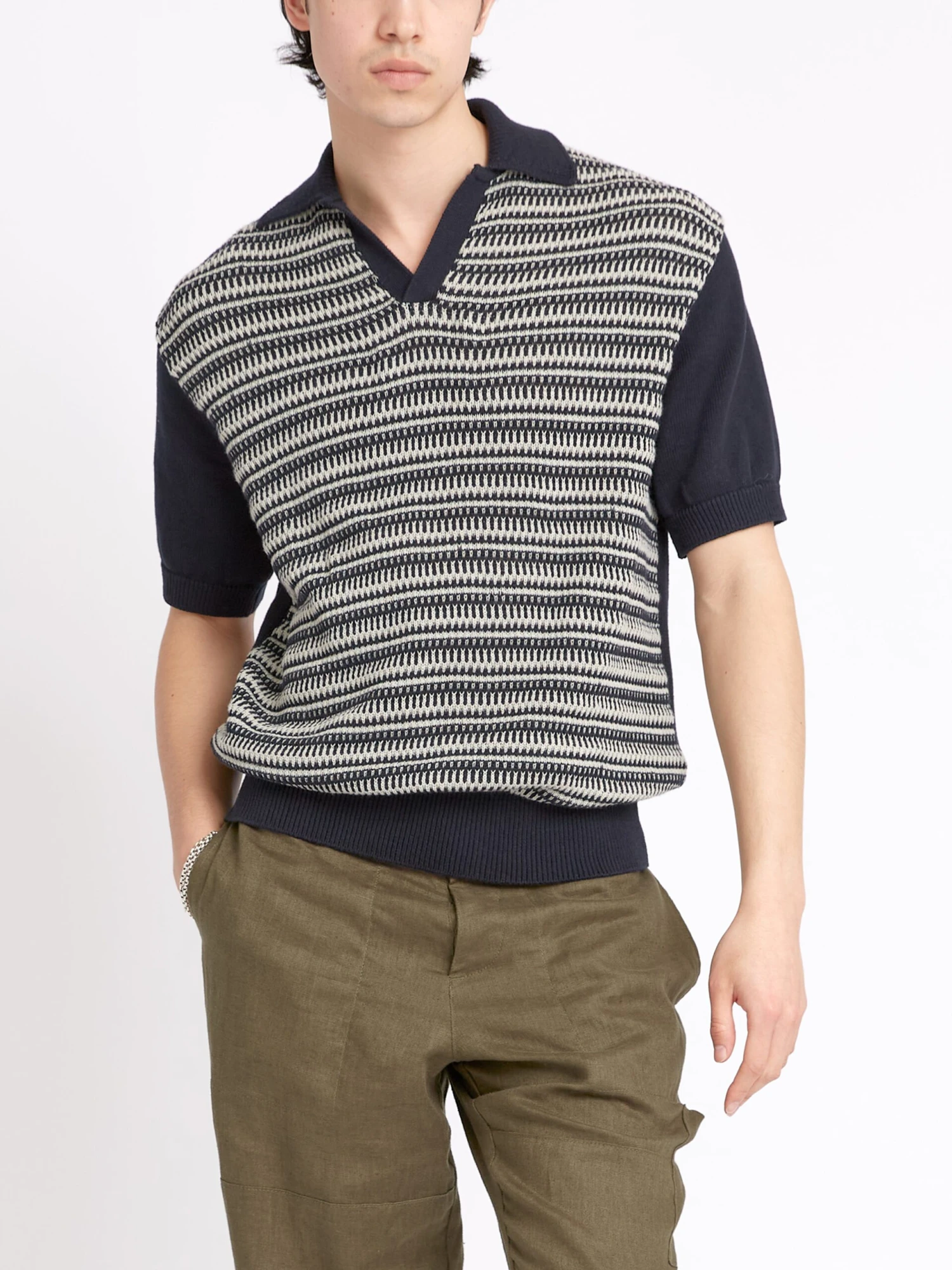 Short Sleeve Penhale Polo Shirt Riverton Navy 7 Short Sleeve Penhale Polo Shirt Riverton Navy - Image 5