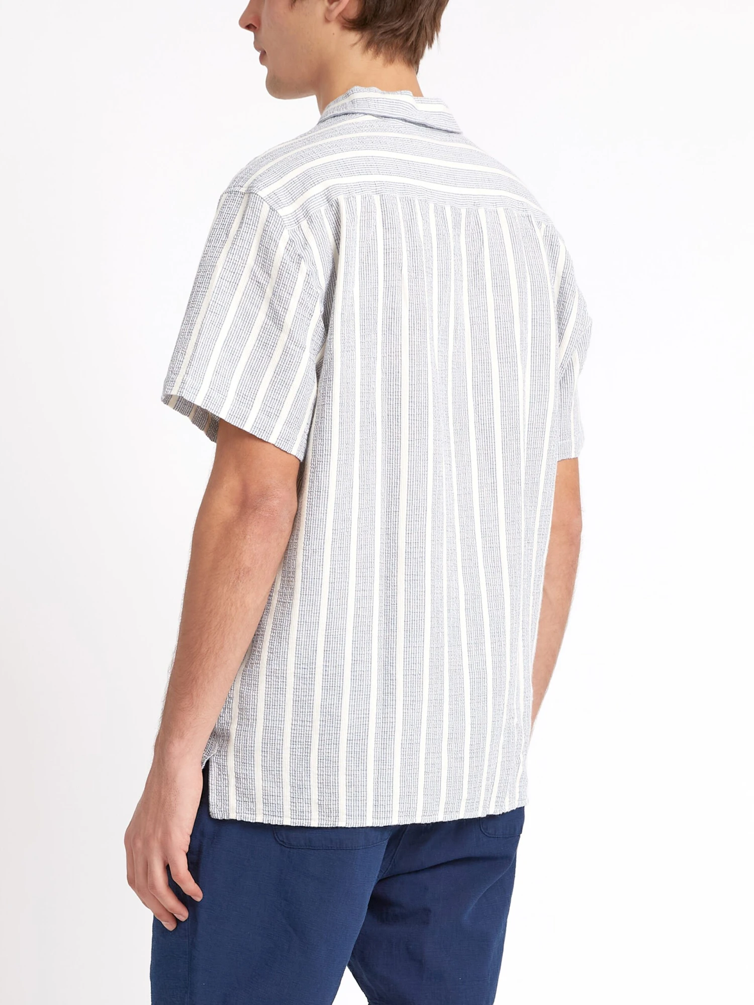 Riviera Short Sleeve Shirt Barlow Blue 7 Riviera Short Sleeve Shirt Barlow Blue - Image 5