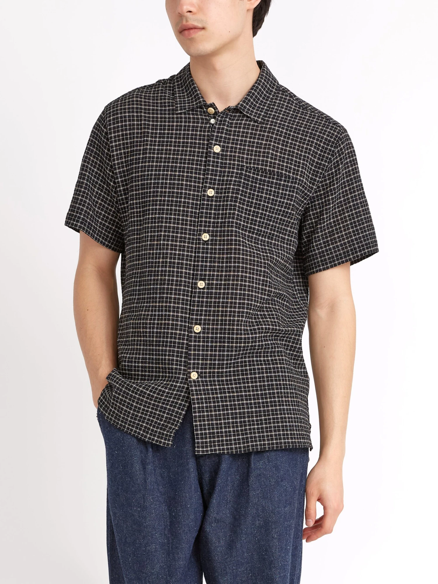 Riviera Short Sleeve Shirt Priory Black 7 Riviera Short Sleeve Shirt Priory Black - Image 5