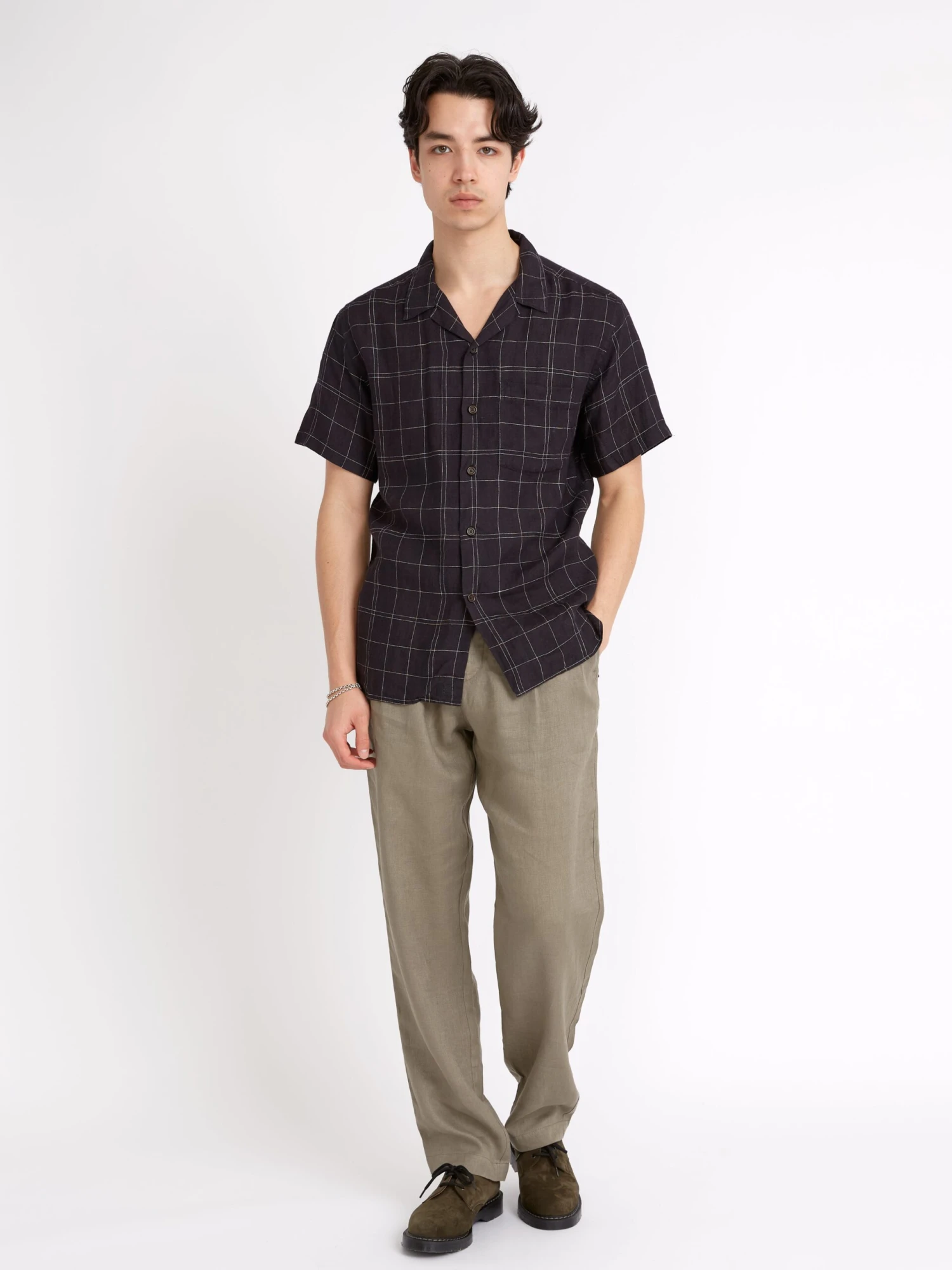 Havana Short Sleeve Shirt Frankel Black 4 Havana Short Sleeve Shirt Frankel Black - Image 2