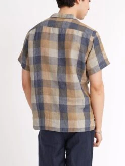 Havana Short Sleeve Shirt Todd Multi 13 Havana Short Sleeve Shirt Todd Multi -Men's Fashion-Oliver Spencer ModelOSMS156cHavanaShortSleeveShirtTOD01MULToddMulti12copy