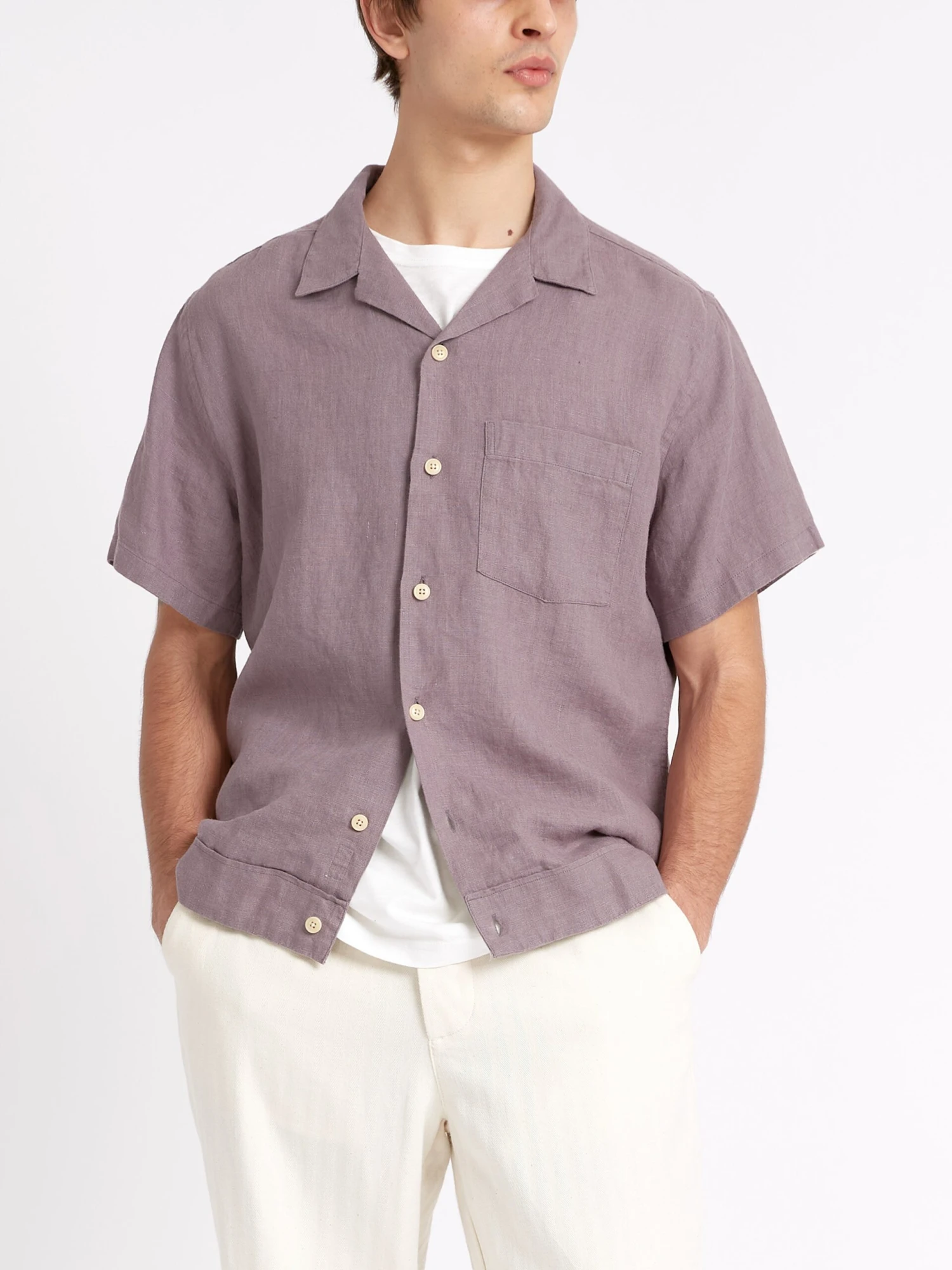 Havana Short Sleeve Shirt Coney Mauve 7 Havana Short Sleeve Shirt Coney Mauve - Image 5