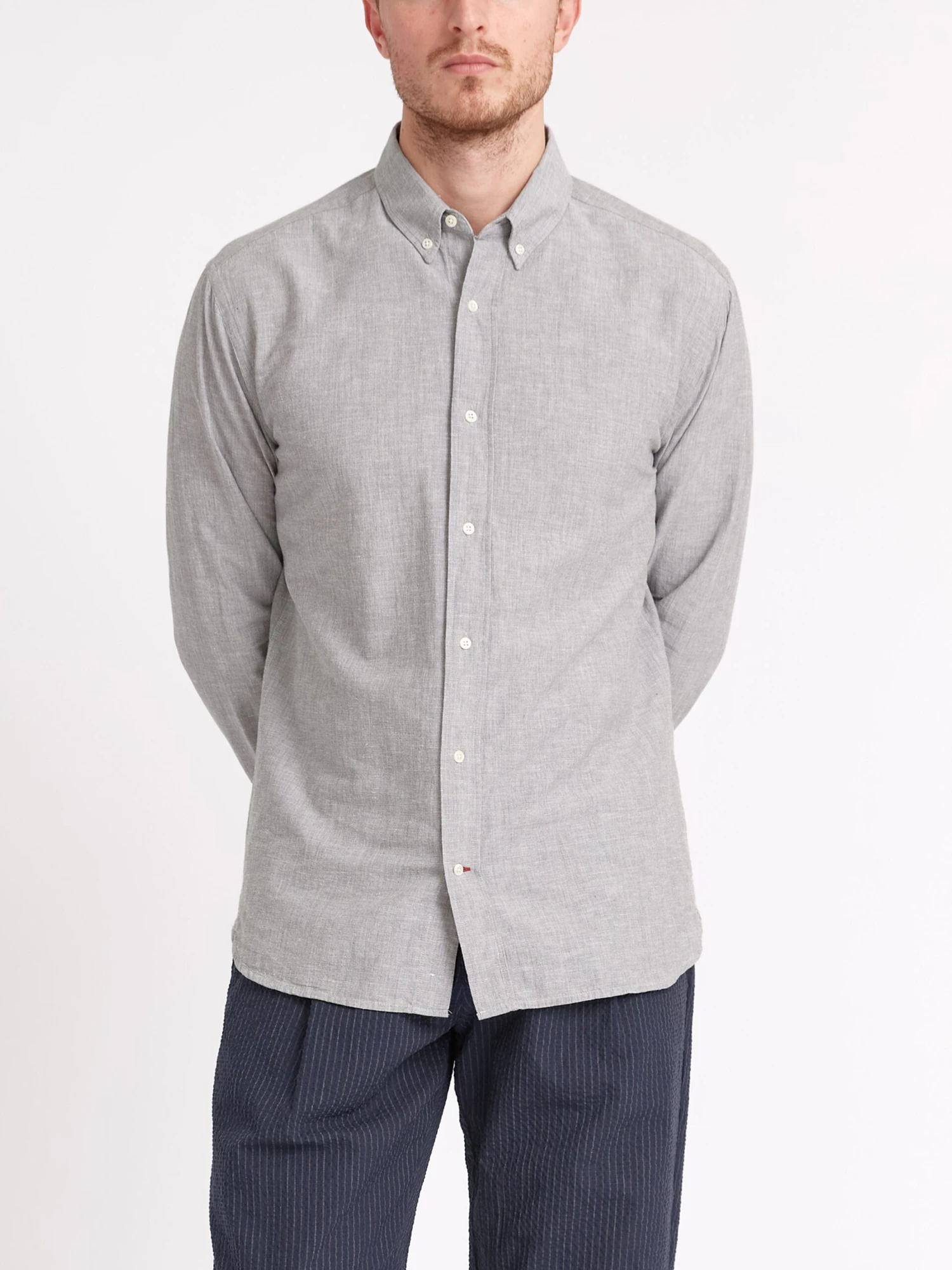 Brook Shirt Campbell Grey 7 Brook Shirt Campbell Grey - Image 5