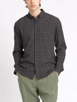 Brook Shirt Priory Black 12 Brook Shirt Priory Black -Men's Fashion-Oliver Spencer ModelOSMS162BrookShirtPRI01BLKPrioryBlack1copy Softness