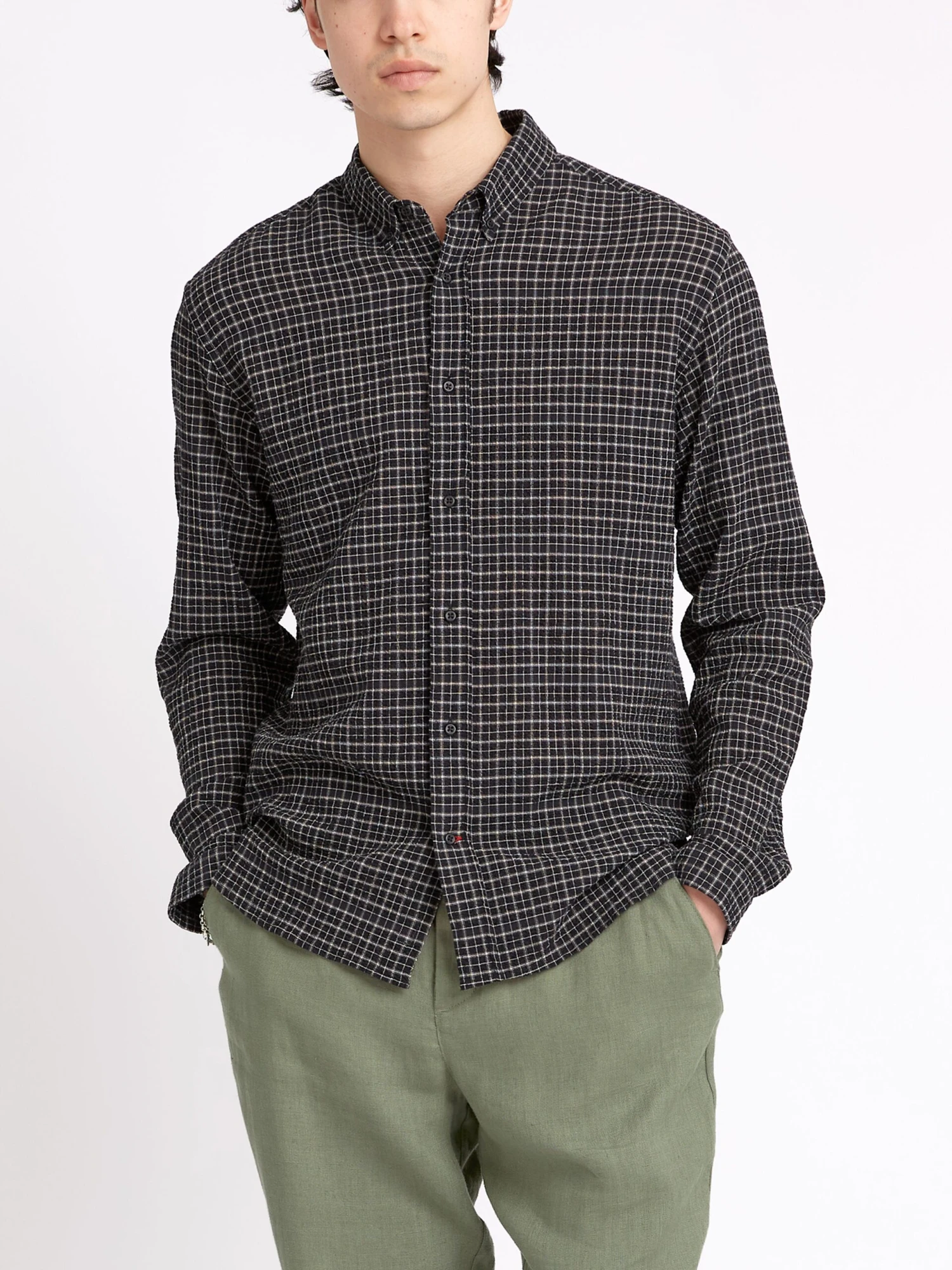 Brook Shirt Priory Black 7 Brook Shirt Priory Black - Image 5