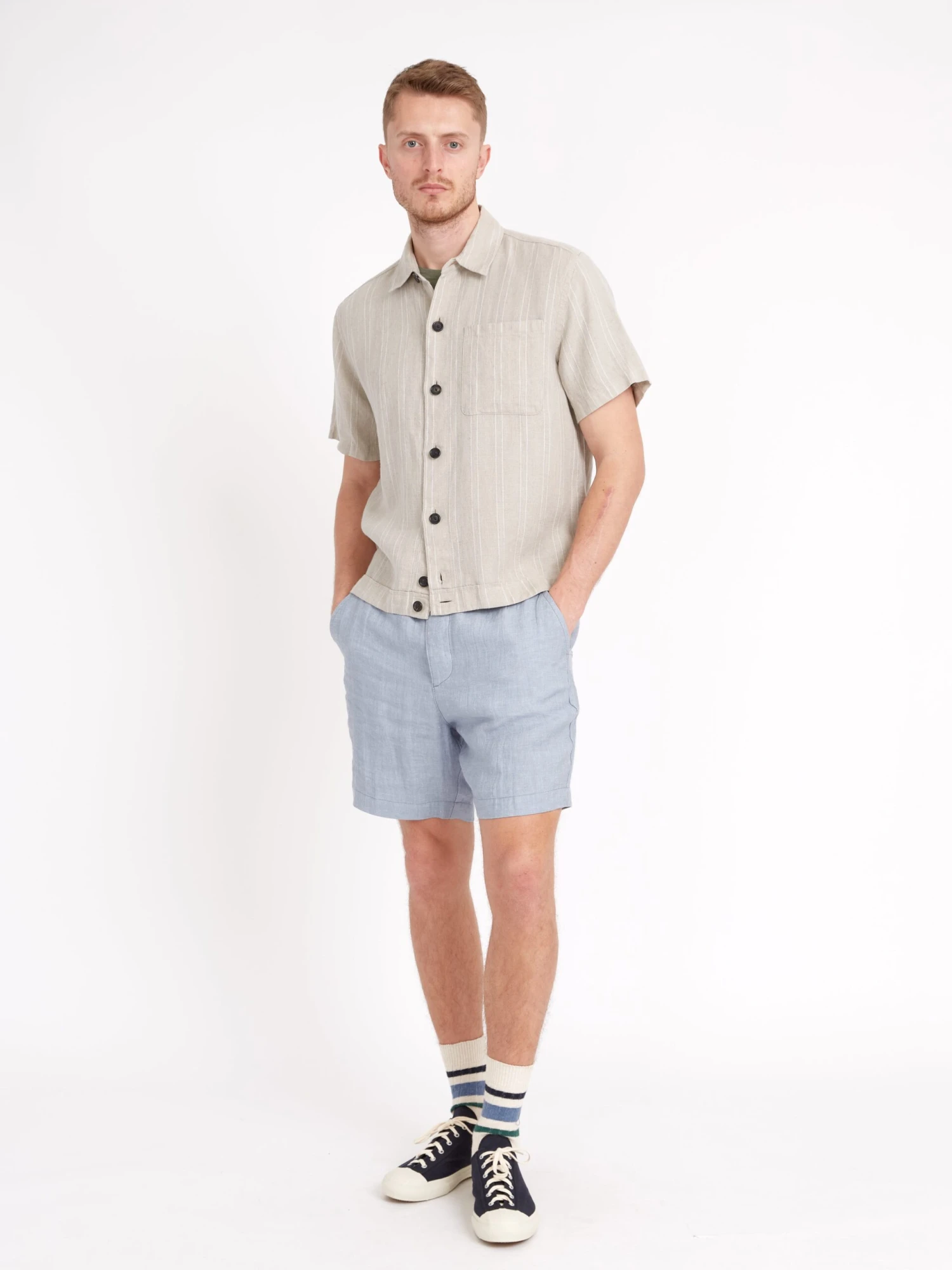 Short Sleeve Milford Shirt Middelboe Sand 4 Short Sleeve Milford Shirt Middelboe Sand - Image 2
