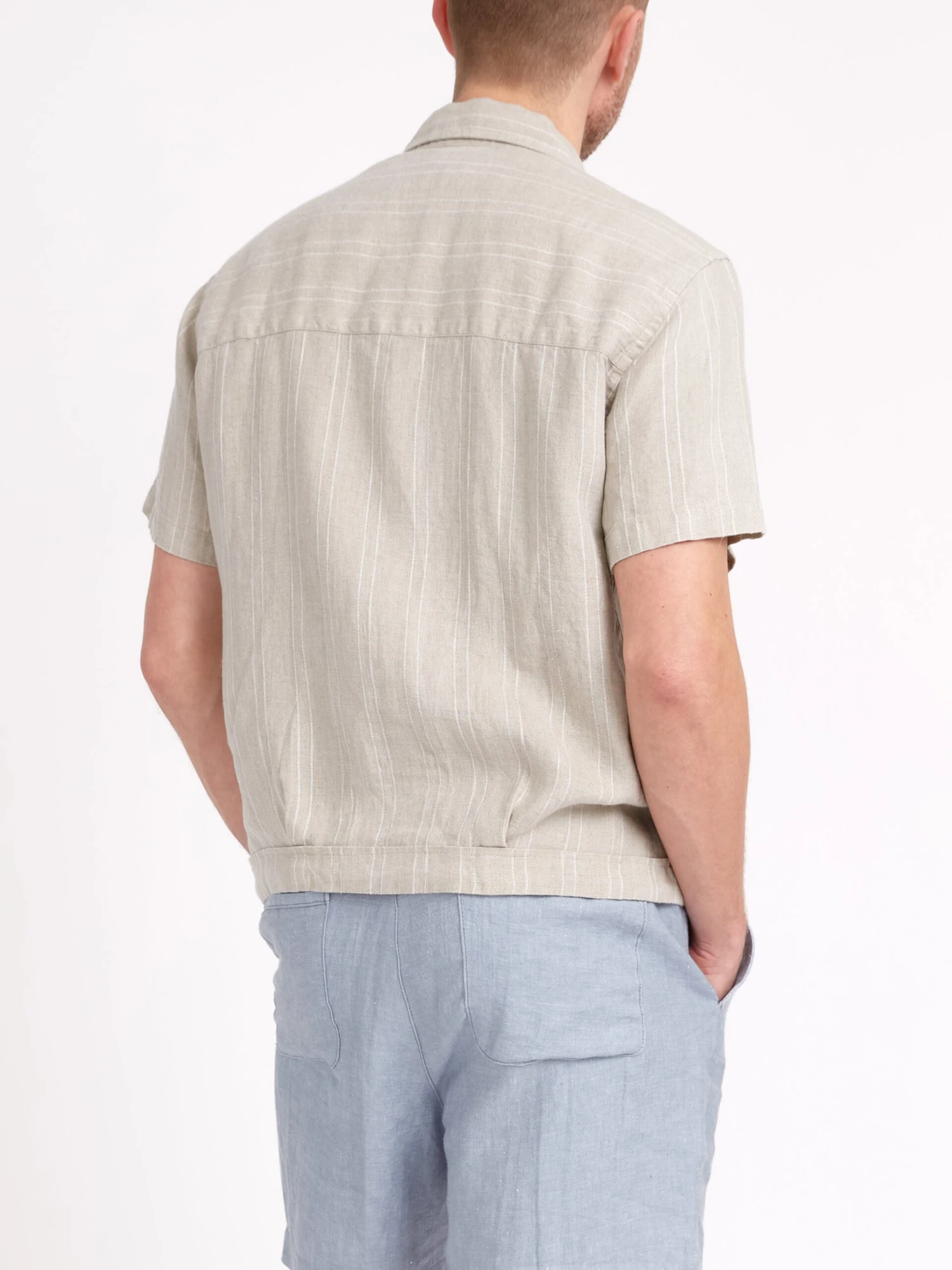 Short Sleeve Milford Shirt Middelboe Sand 8 Short Sleeve Milford Shirt Middelboe Sand - Image 6