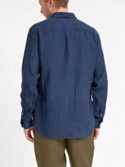 New York Special Shirt Coney Navy -Men's Fashion-Oliver Spencer ModelOSMS200dNewYorkSpecialShirtCON01NAVConeyNavy11copy Softness