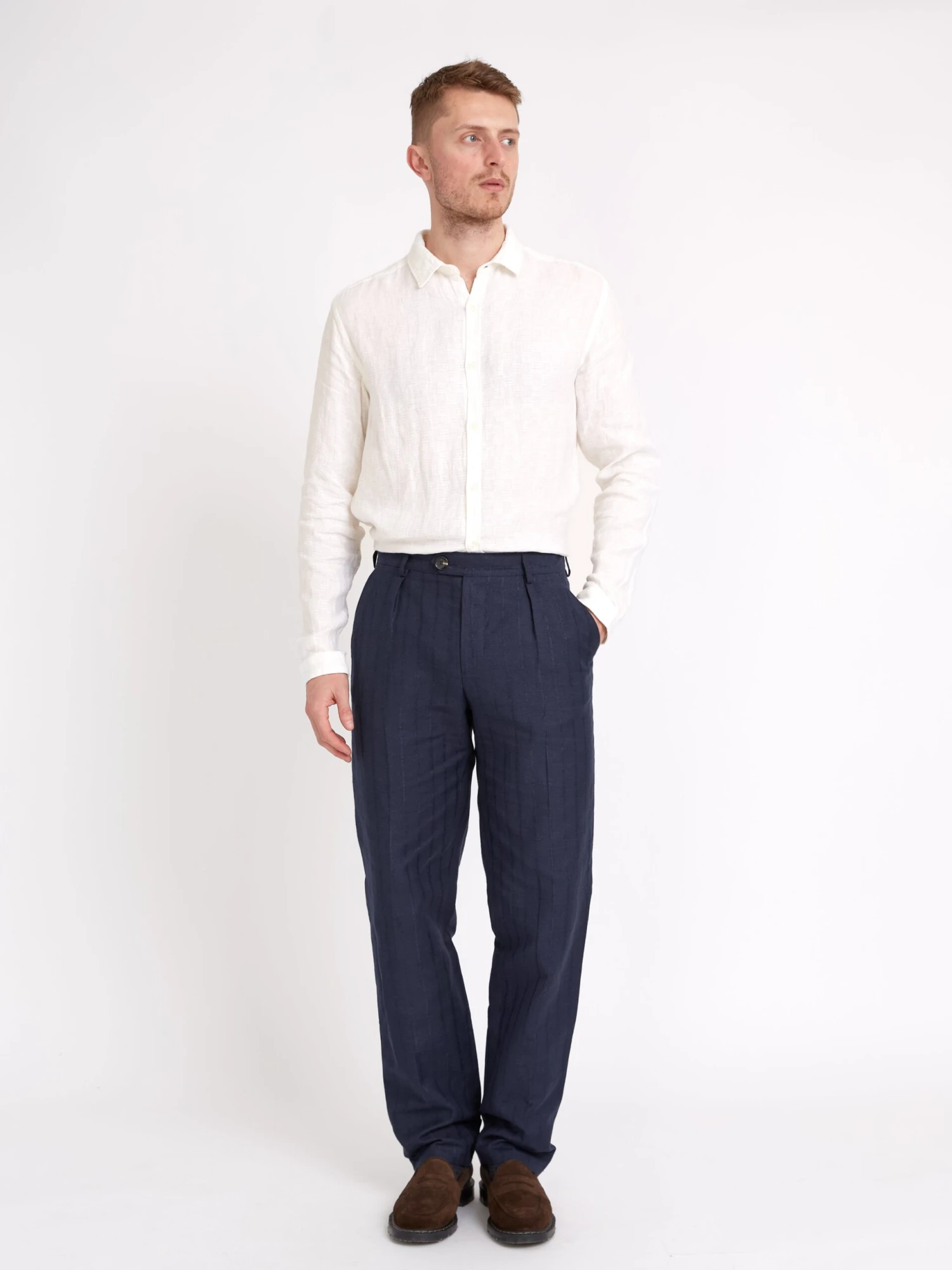 Claremont Trousers Dillard Navy 4 Claremont Trousers Dillard Navy - Image 2