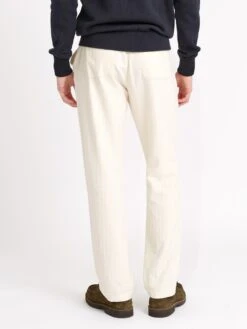 Drawstring Trousers Cairnes Ecru -Men's Fashion-Oliver Spencer ModelOSMT48cDrawstringTrousersCAI01ECRCairnesEcru6copy Softness