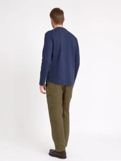 Judo Trousers Padworth Green -Men's Fashion-Oliver Spencer ModelOSMT49iJudoTrousersPAD01GRNPadworthGreen15 Softness