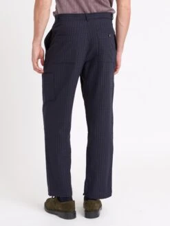 Judo Trousers Sampson Navy -Men's Fashion-Oliver Spencer ModelOSMT49iJudoTrousersSAM01NAVSampsonNavy17copy Softness