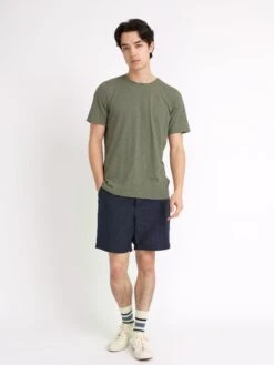 Men's Fashion-Oliver Spencer -Men's Fashion-Oliver Spencer ModelOSMT64OsborneShortsDIL01NAVDillardNavy4