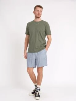 Men's Fashion-Oliver Spencer -Men's Fashion-Oliver Spencer ModelOSMT64OsborneShortsDRE01BLUDrescherBlue4