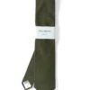Tie Mersey Cord Green -Men's Fashion-Oliver Spencer OSMA355TieMER01GRNMerseyCordGreen