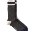 Polperro Socks Guildford Blue -Men's Fashion-Oliver Spencer OSMA628PolperroSockGuilfordBlue1
