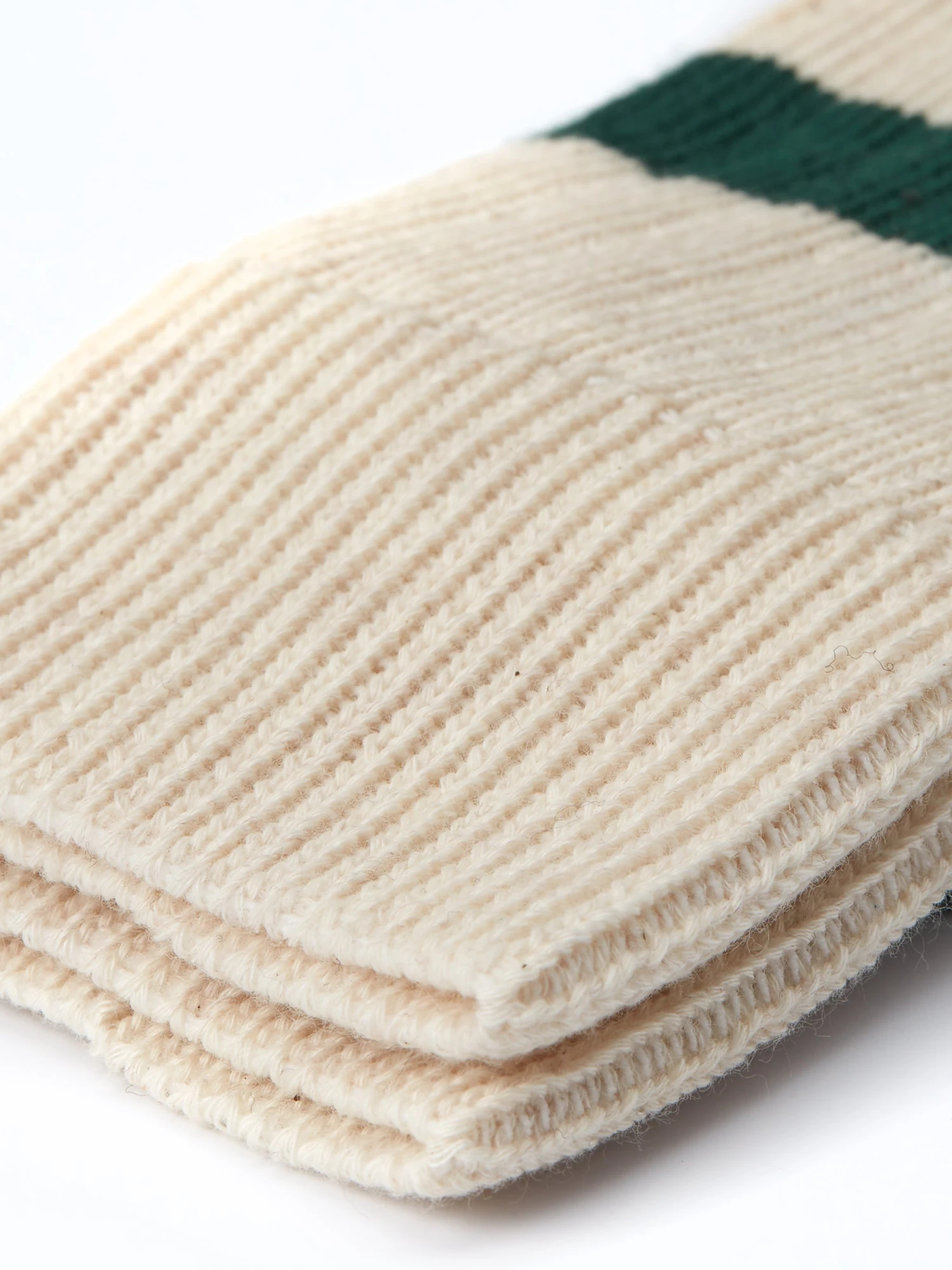 Polperro Socks Merrow Green/Cream 4 Polperro Socks Merrow Green/Cream - Image 2