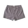 Boxer Shorts Furbank Navy -Men's Fashion-Oliver Spencer OSMA640BoxerShortsFUR01NAVFurbankNavy