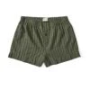 Boxer Shorts Kerris Green -Men's Fashion-Oliver Spencer OSMA640BoxerShortsKER01GREKerrisGreen
