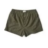 Boxer Shorts Rayn Green -Men's Fashion-Oliver Spencer OSMA640BoxerShortsRAY01GRERaynGreen