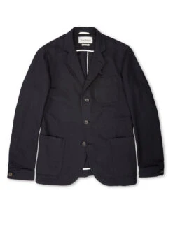 Black Ellbridge Solms Suit -Men's Fashion-Oliver Spencer OSMJ201bSolmsJacketELL01BLKEllbridgeBlack