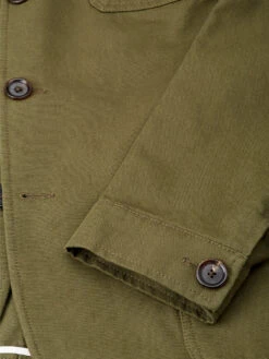 Solms Jacket Ellbridge Green -Men's Fashion-Oliver Spencer OSMJ201bSolmsJacketELL01GRNEllbridgeGreen3