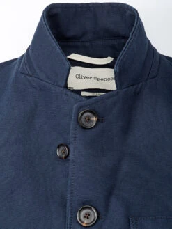 Navy Ellbridge Solms Suit -Men's Fashion-Oliver Spencer OSMJ201bSolmsJacketELL01NAVEllbridgeNavy1