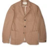 Solms Jacket Ellbridge Taupe -Men's Fashion-Oliver Spencer OSMJ201bSolmsJacketELL01TAUEllbridgeTaupe