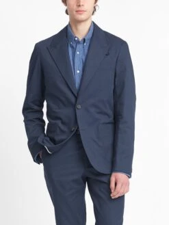 Navy Eden Mansfield Suit 14 Navy Eden Mansfield Suit -Men's Fashion-Oliver Spencer OSMJ352 EDE01NAV MANSFIELDJACKET EDENNAVY2copy