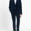 Sapphire Blue Velvet Mansfield Suit -Men's Fashion-Oliver Spencer OSMJ352 VEL01SAB MANSFIELDJACKET VELVETSAPPHIREBLUE 16c80e48 3474 46fb af92 353e4f65e37e