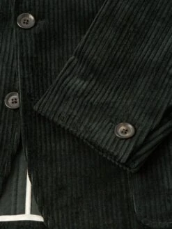 Mansfield Jacket Melrose Cord Green -Men's Fashion-Oliver Spencer OSMJ352MansfieldJacketMEL01GRNMelroseCordGreen2