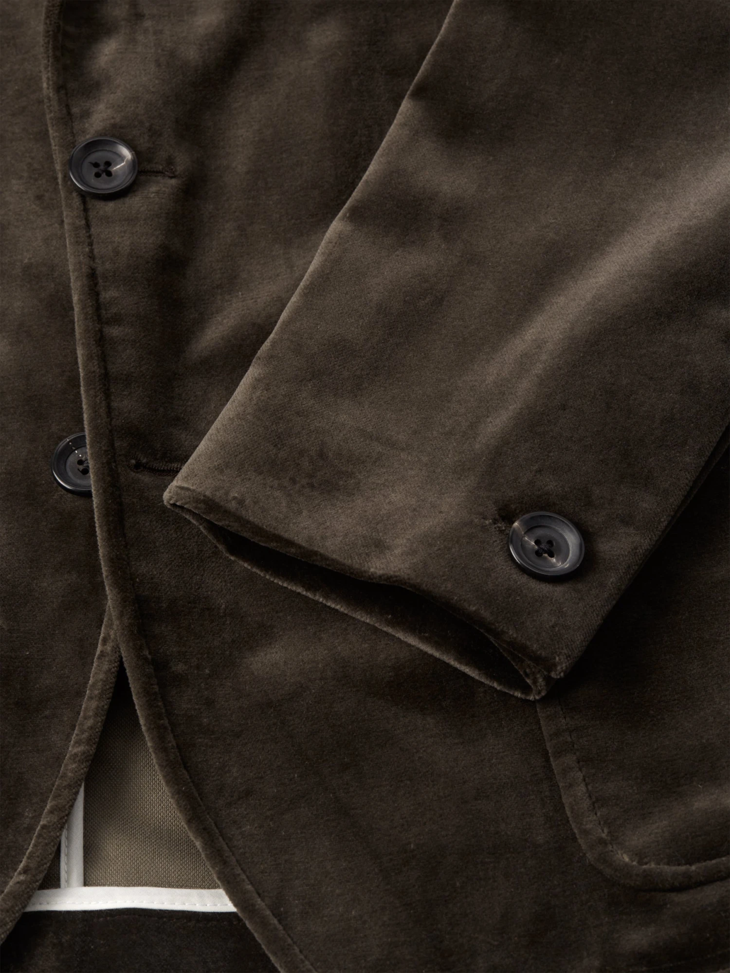 Mansfield Jacket Velvet Mole Grey 6 Mansfield Jacket Velvet Mole Grey - Image 4