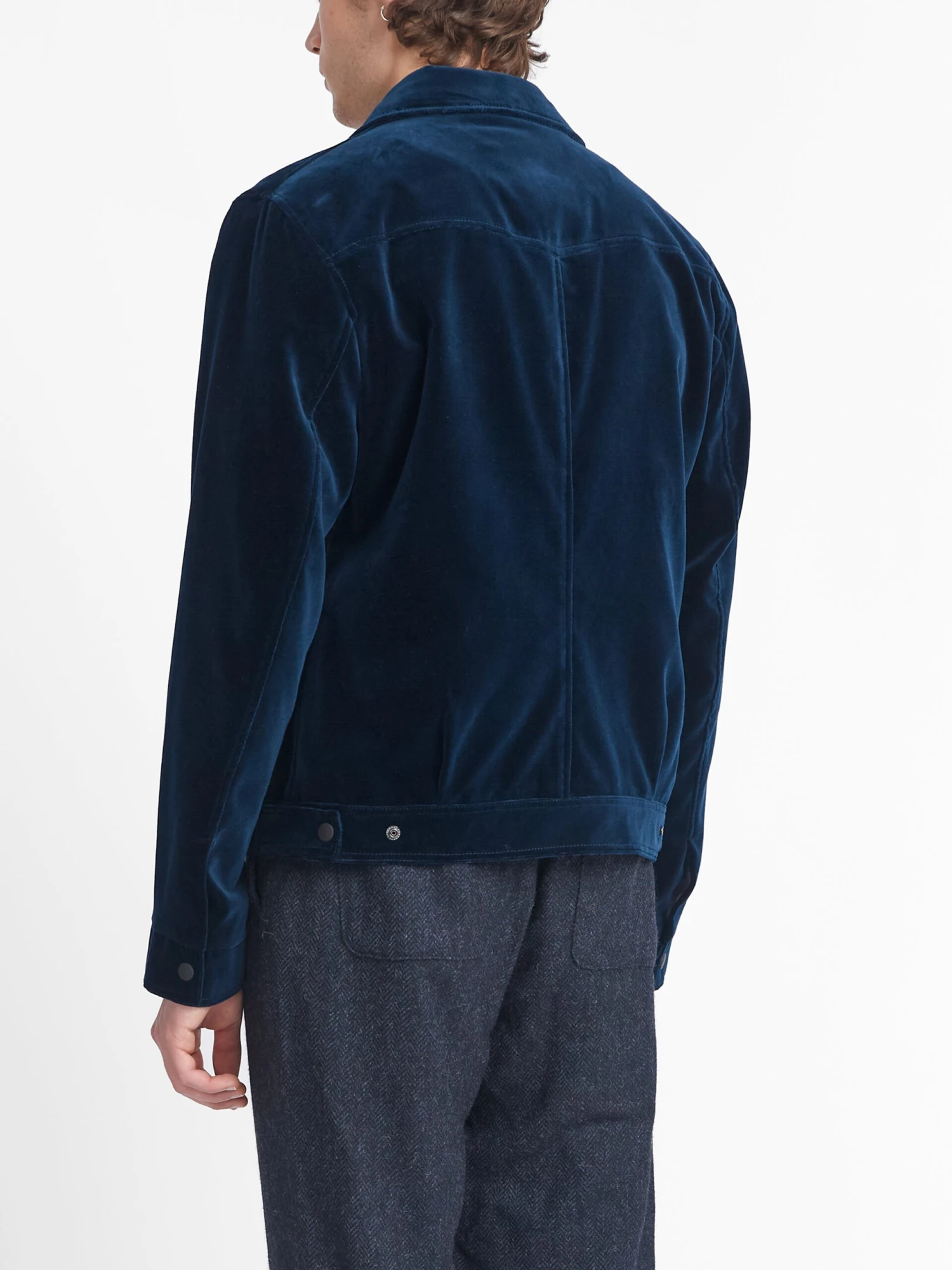 Norton Jacket Velvet Sapphire Blue 8 Norton Jacket Velvet Sapphire Blue - Image 6