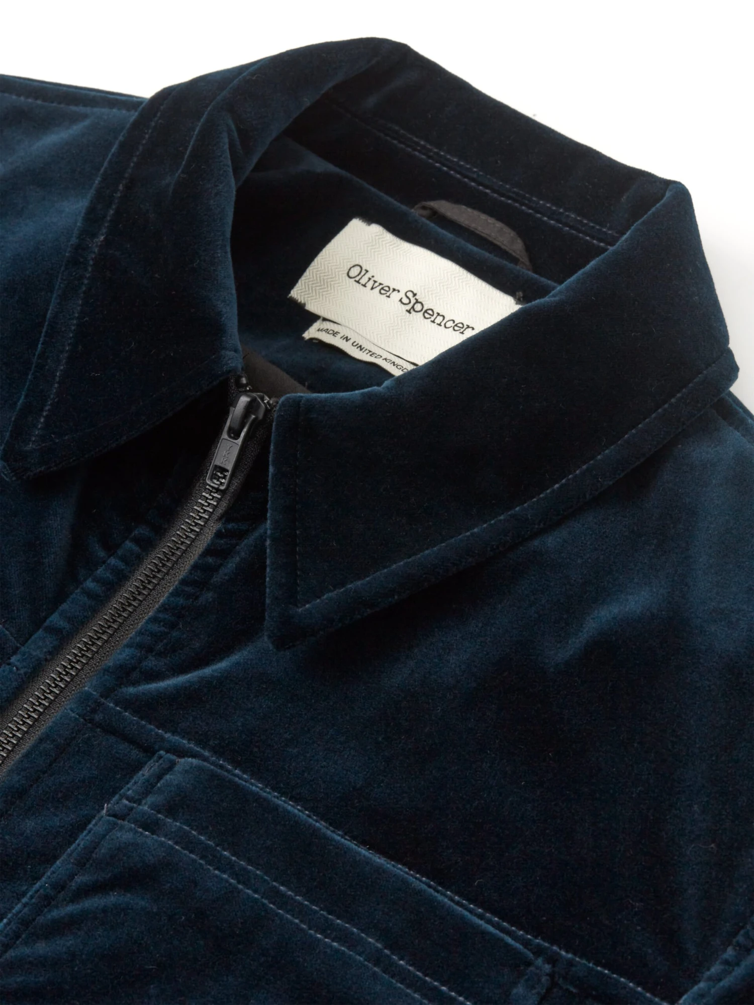 Norton Jacket Velvet Sapphire Blue 5 Norton Jacket Velvet Sapphire Blue - Image 3