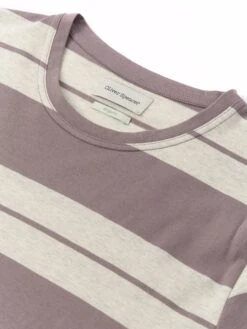 Conduit T-Shirt Brayford Mauve 10 Conduit T-Shirt Brayford Mauve -Men's Fashion-Oliver Spencer OSMK580ConduitTShirtBRA01MAUBrayfordMauve1