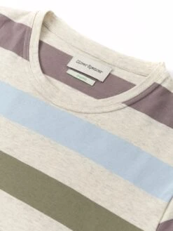 Conduit T-Shirt Tawford Multi -Men's Fashion-Oliver Spencer OSMK580ConduitTShirtTAW01MULTawstockMulti1