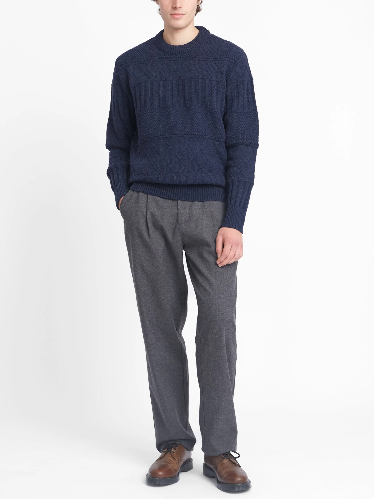 Blenheim Jumper Bonham Navy 4 Blenheim Jumper Bonham Navy - Image 2