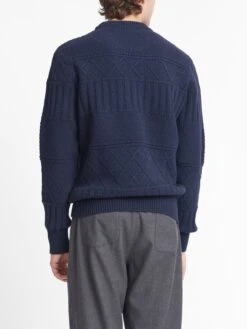 Blenheim Jumper Bonham Navy 13 Blenheim Jumper Bonham Navy -Men's Fashion-Oliver Spencer OSMK637D BON01NAV BLENHEIMJUMPER BONHAMNAVY5copy
