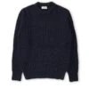 Blenheim Jumper Bonham Navy 2 Blenheim Jumper Bonham Navy -Men's Fashion-Oliver Spencer OSMK637dBlenheimJumperBON01NAVBonhamNavy3