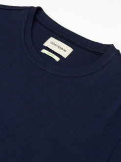 Heavy T-Shirt Tavistock Navy -Men's Fashion-Oliver Spencer OSMK724HeavyTShirtTAV01NAVTavistockNavy1