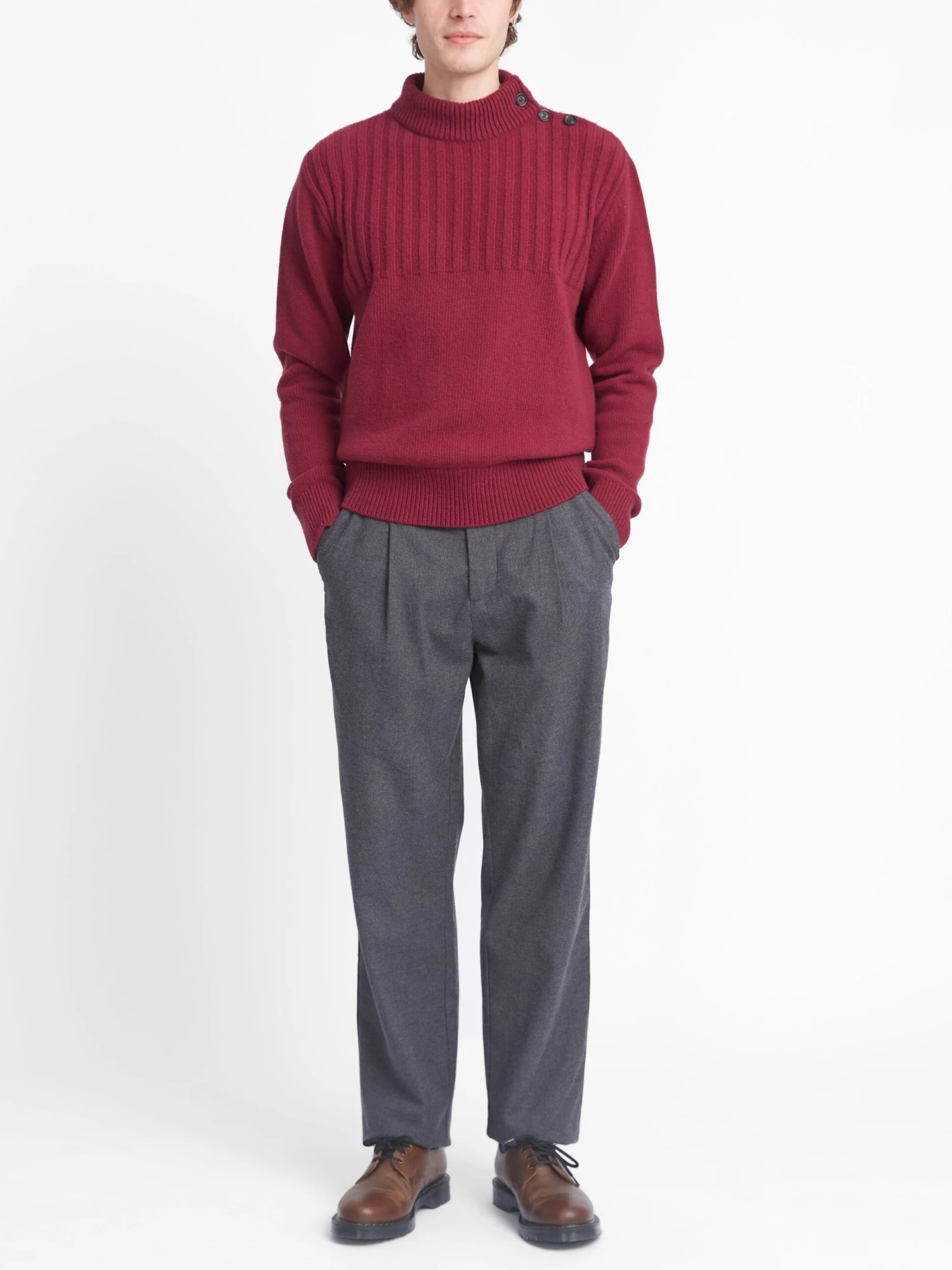Atlantic Jumper Greeves Berry Red 4 Atlantic Jumper Greeves Berry Red - Image 2