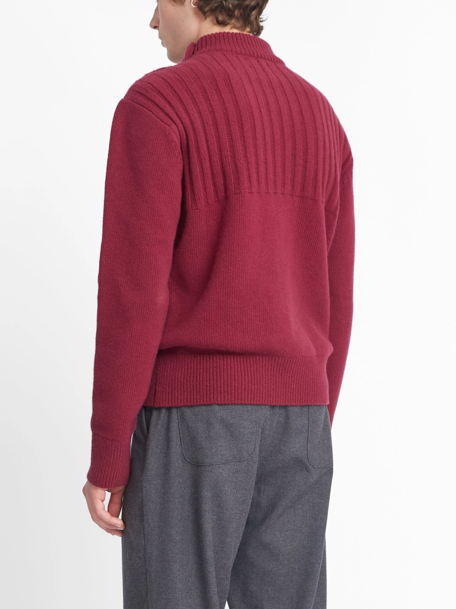 Atlantic Jumper Greeves Berry Red 8 Atlantic Jumper Greeves Berry Red - Image 6